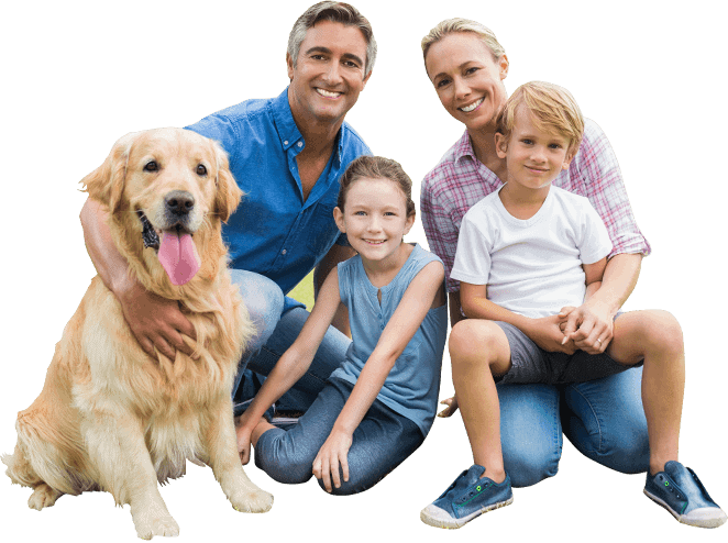 family happy with NYC cleaning services